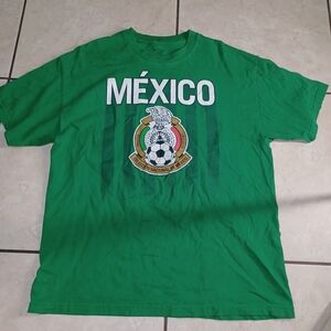 MEXICANA Green Short Sleeve Tee
